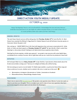 2020-10-13 DA Youth Weekly Update