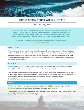 2021-01-11 DA Youth Weekly Update