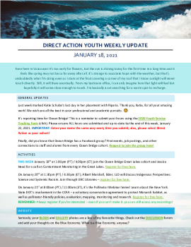2021-01-18 DA Youth Weekly Update