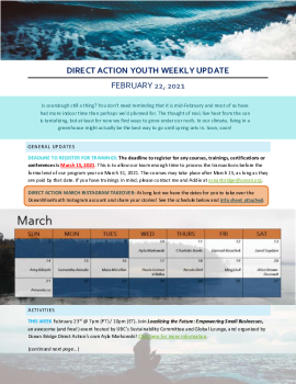 2021-02-22 DA Youth Weekly Update