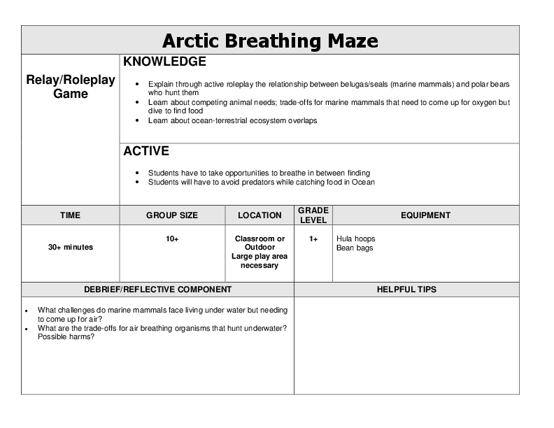 Arcitc Breathing